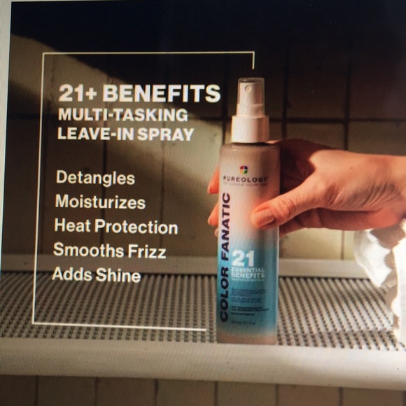 Large Color Fanatic 21 Multi Tasking Leave- In Conditioner 13.5 oz New Pureology - Picture 3 of 5